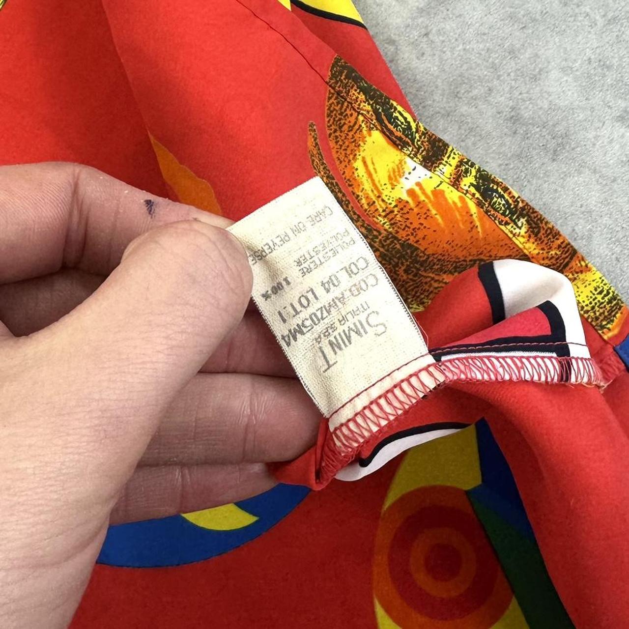 Vintage Moschino print shirt