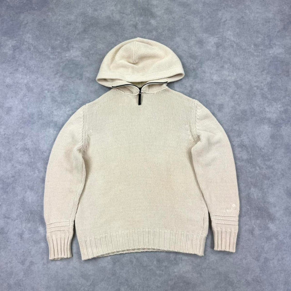 Vintage Stone Island knit hoodie