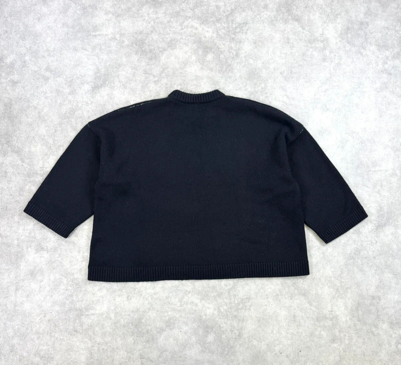 Dolce & Gabbana spell out cashmere knit jumper