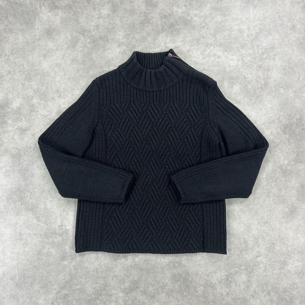Trussardi Zip Neck Jumper