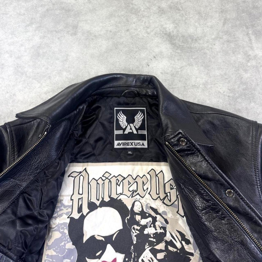 Vintage Avirex leather jacket
