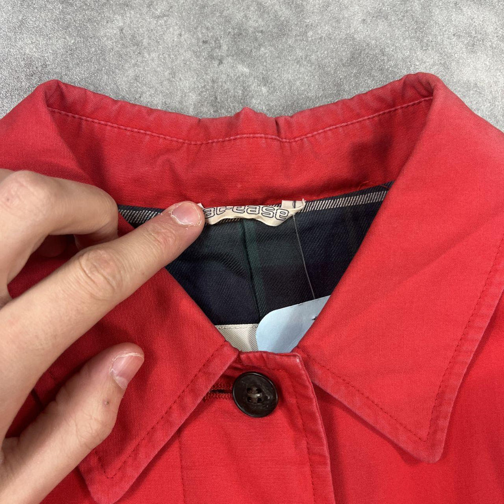 Red Mac Coat