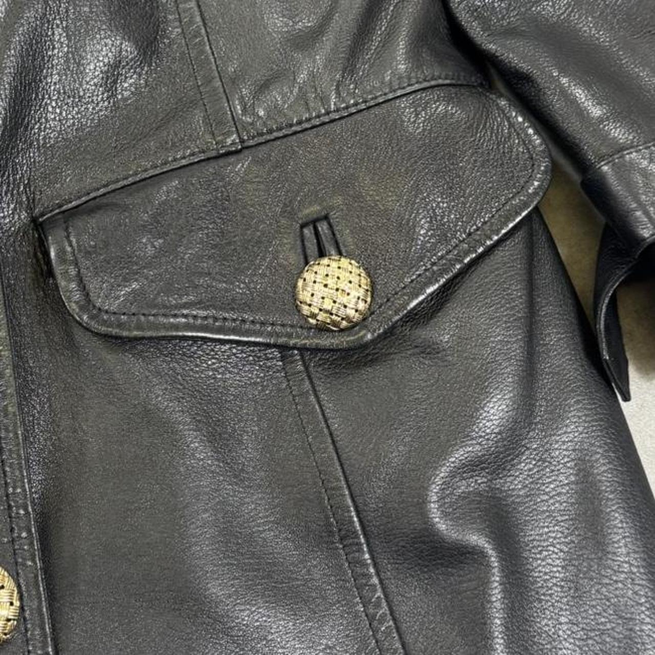 Vintage Max Mara leather coat