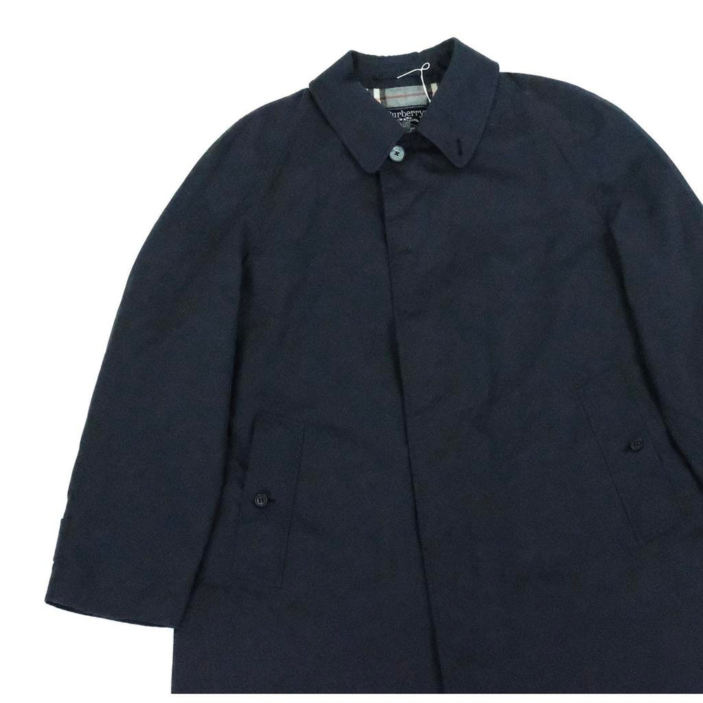 Burberry 90s Navy Trenchcoat