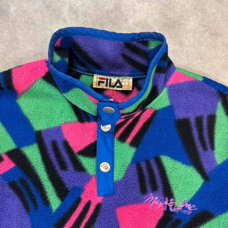 Fila print fleece