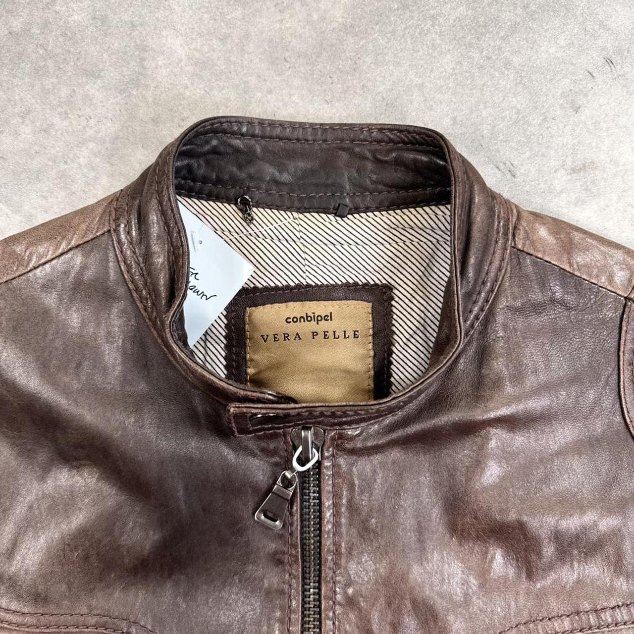 Leather jacket