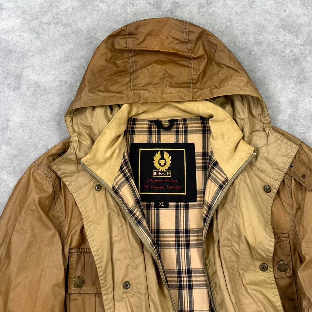 Vintage Belstaff wax parka coat
