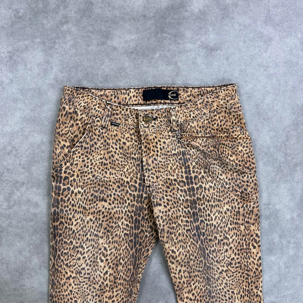 Just Cavalli leopard print trousers