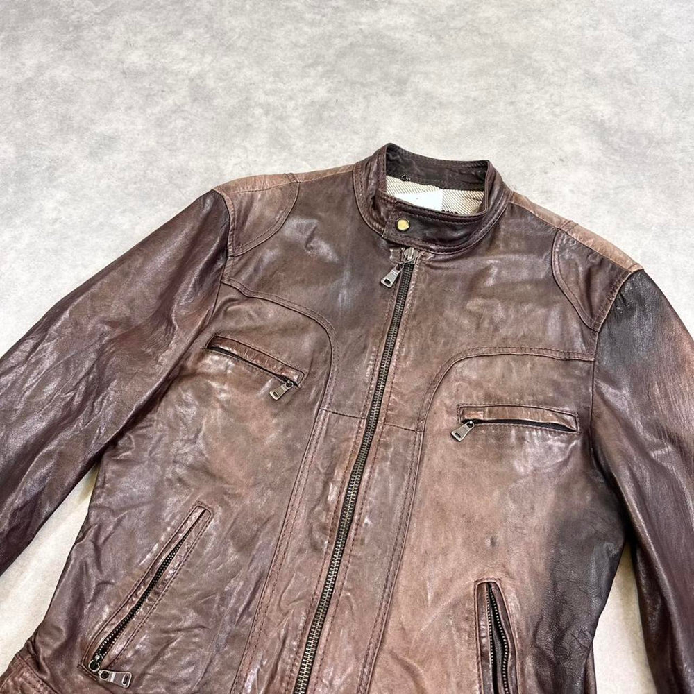 Leather jacket