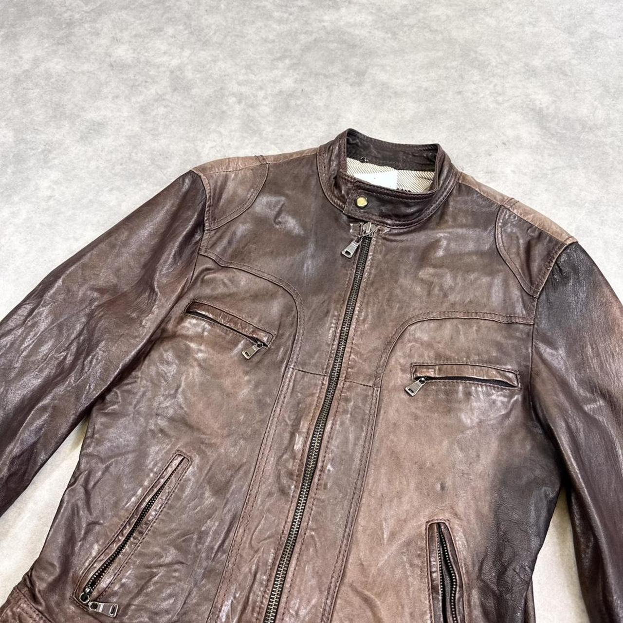 Leather jacket