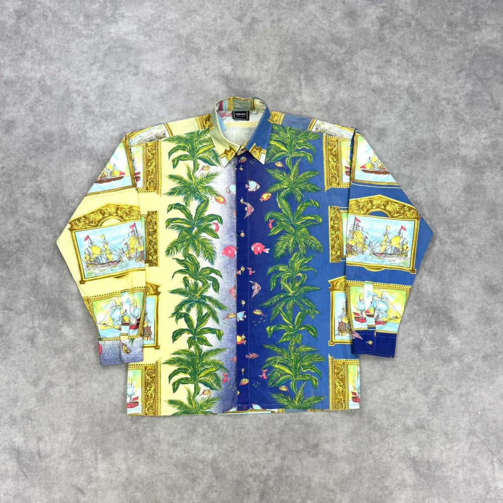 Vintage Versace print shirt