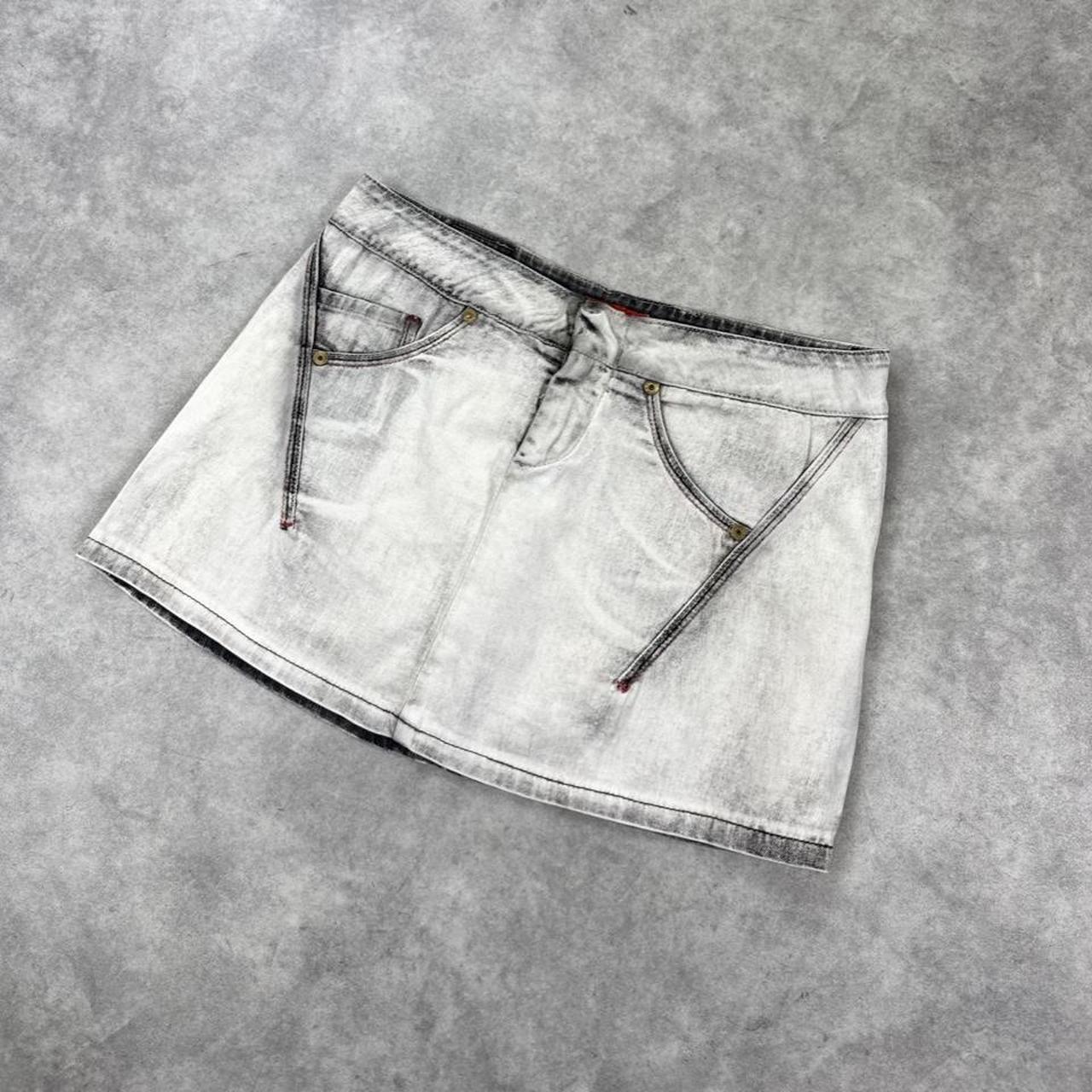 Denim miniskirt