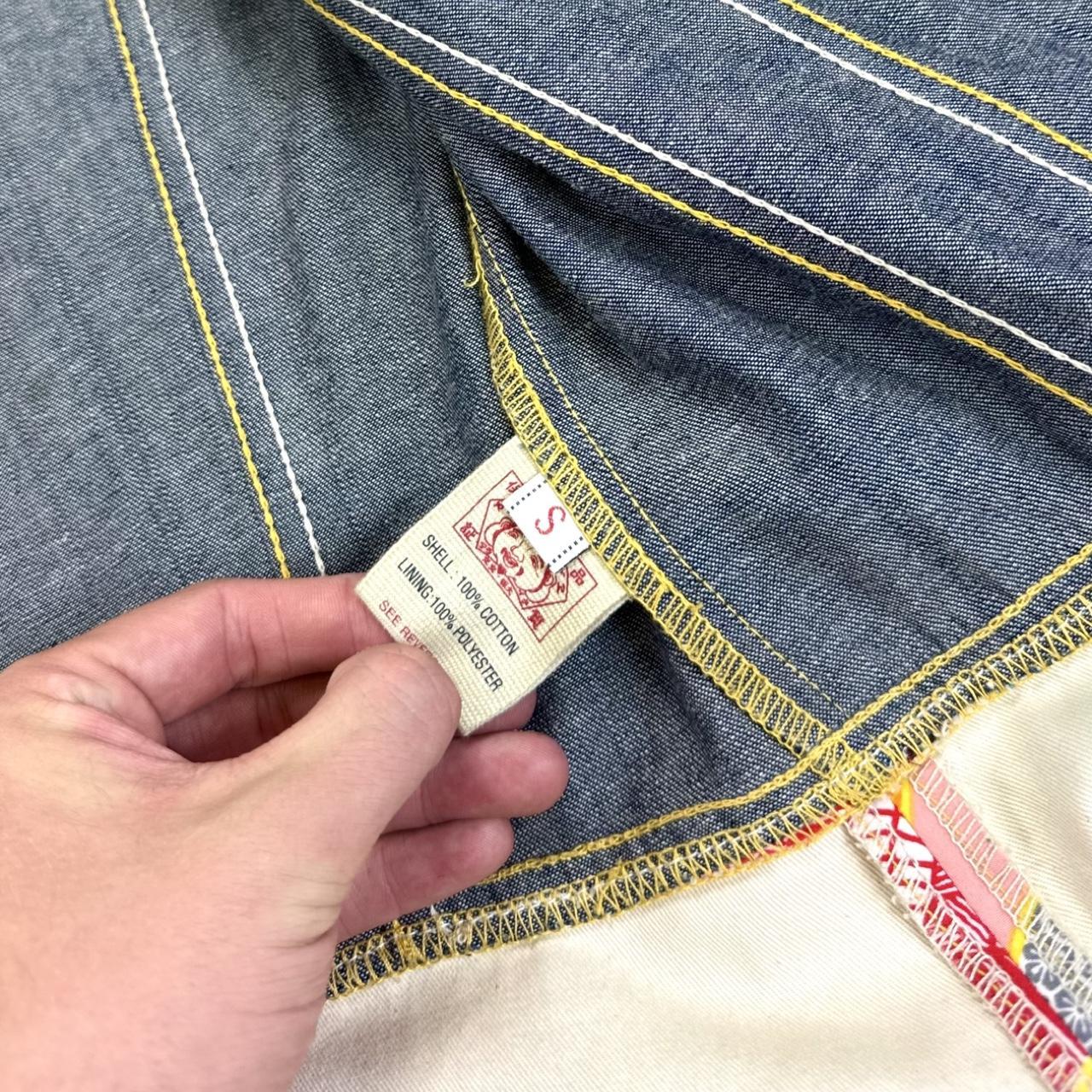 Evisu denim coat