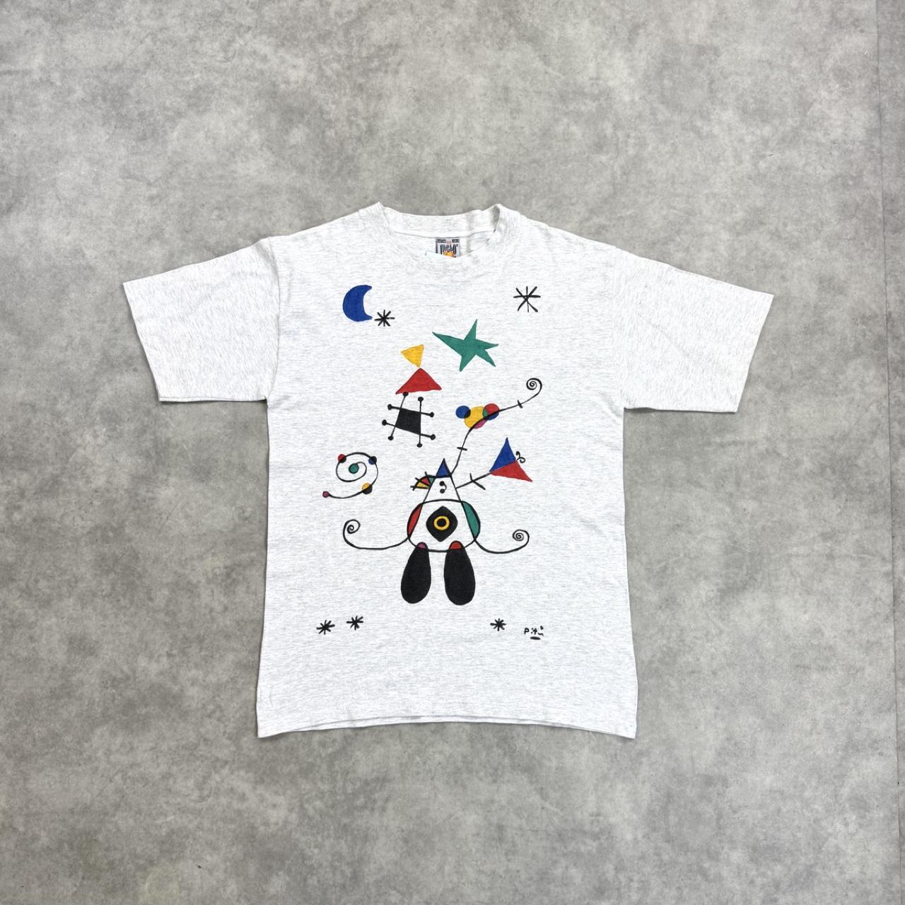 Vintage Miro inspired print t-shirt