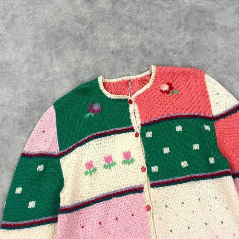 Vintage Patchwork Cardigan