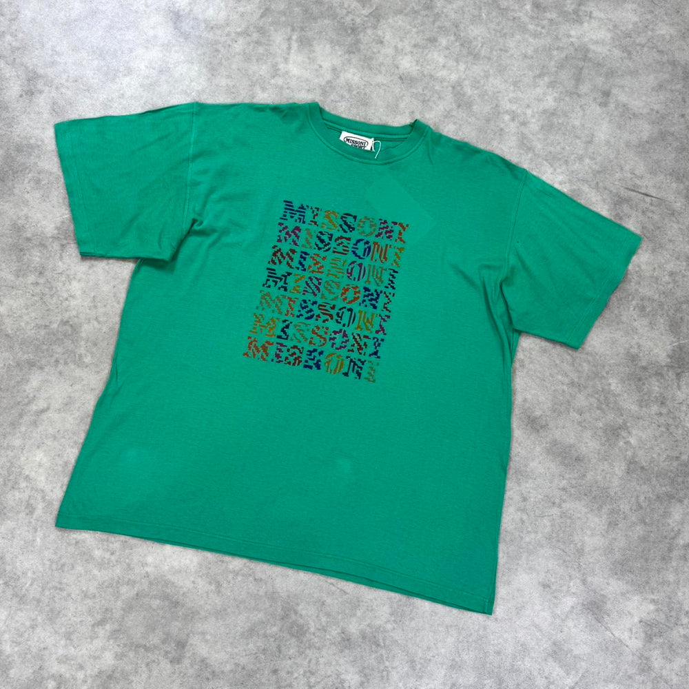Vintage Missoni spell out t-shirt