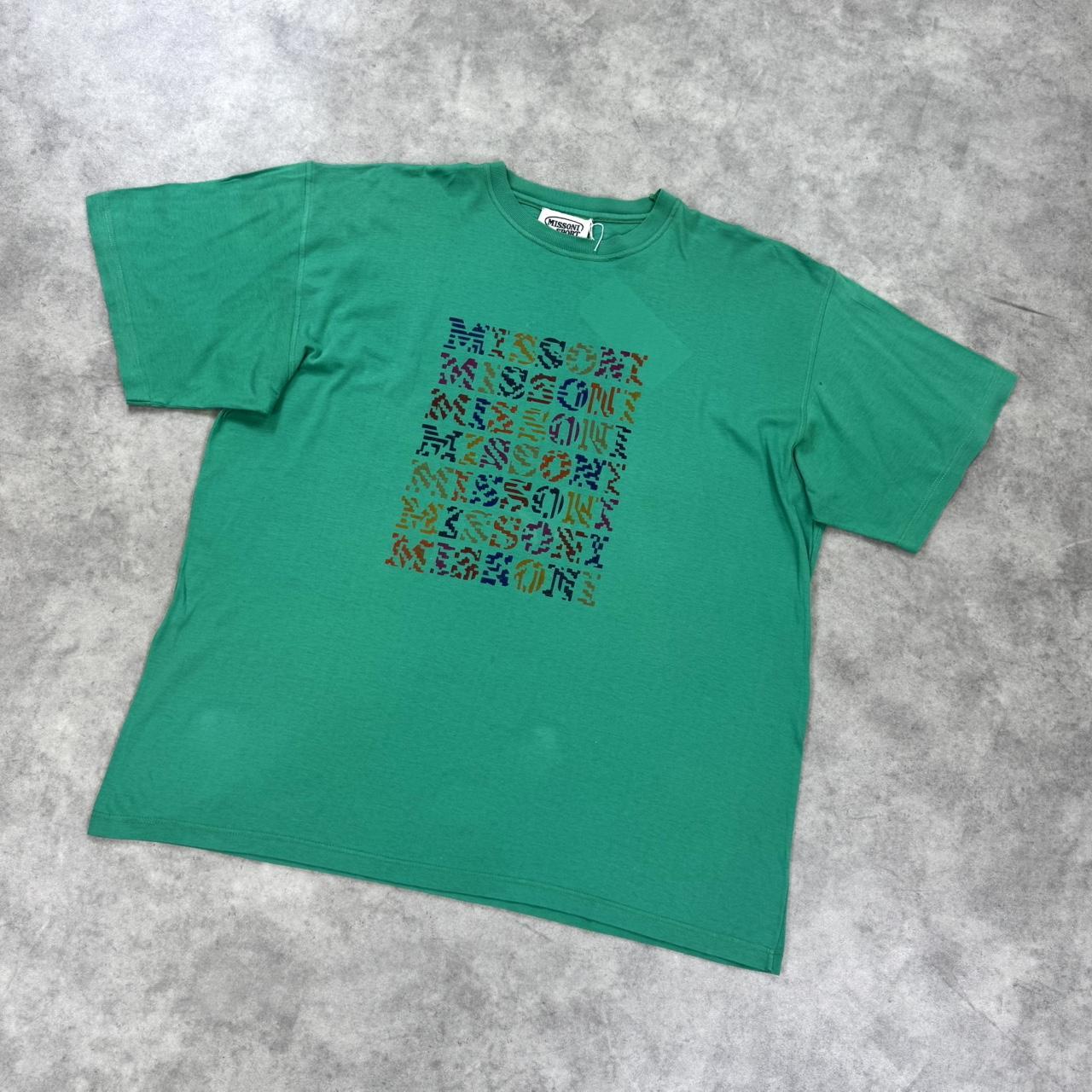 Vintage Missoni spell out t-shirt