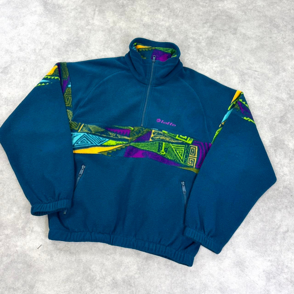 Vintage Lotto print fleece