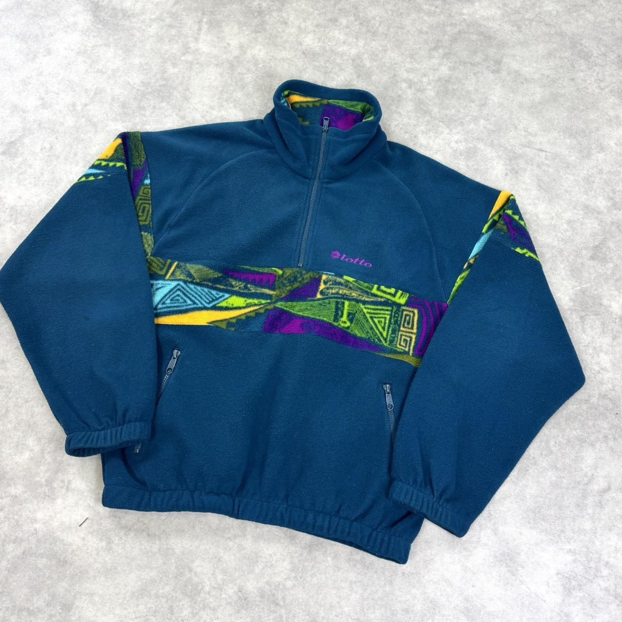Vintage Lotto print fleece