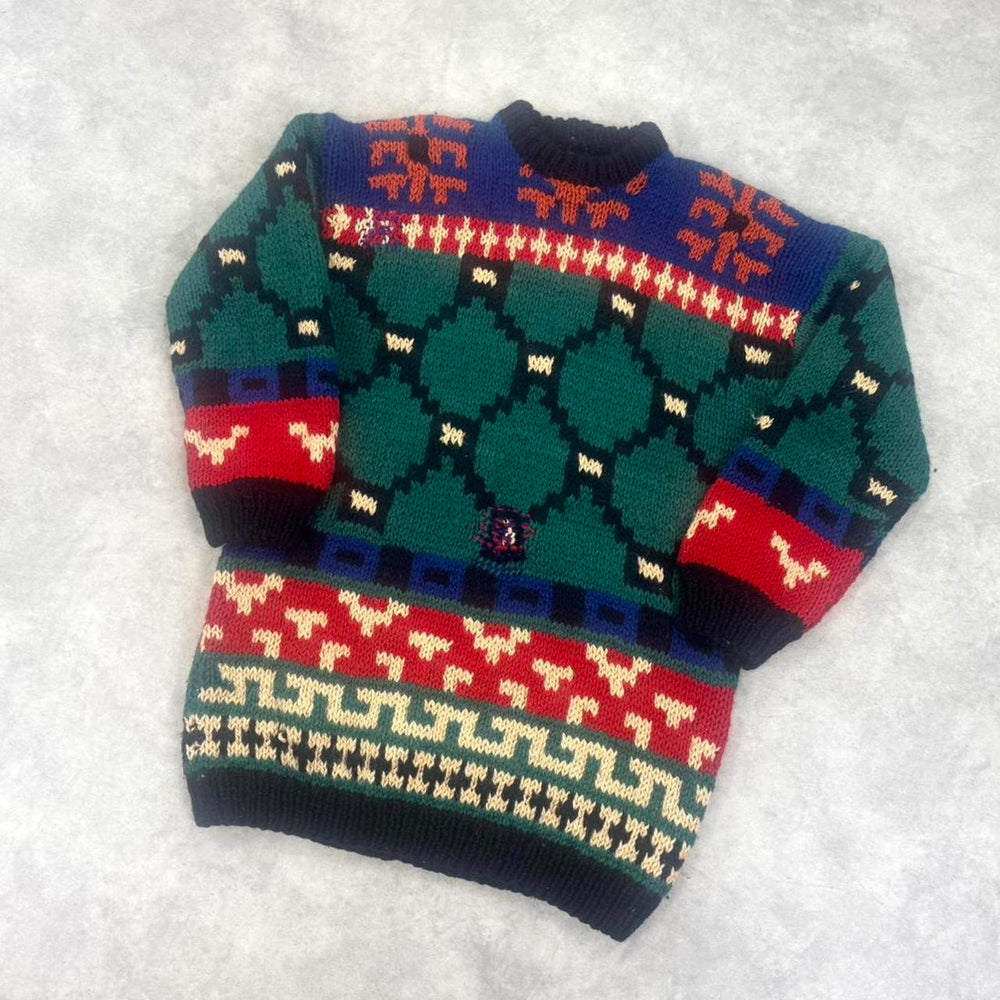 Vintage hand knitted jumper
