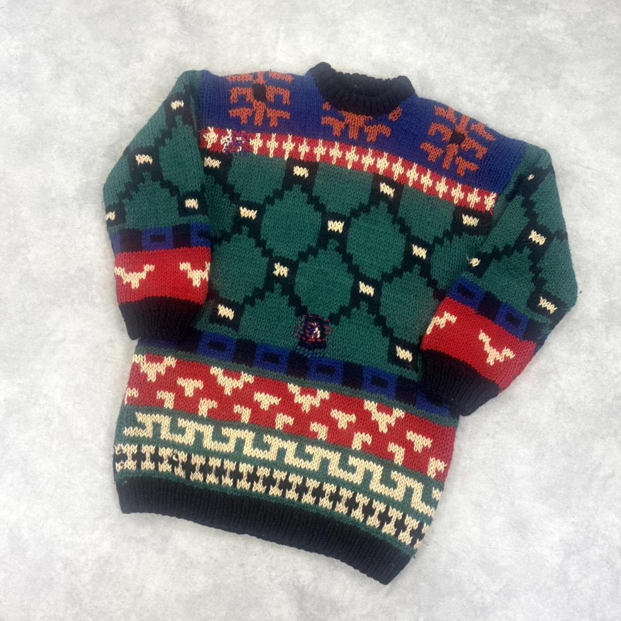 Vintage hand knitted jumper
