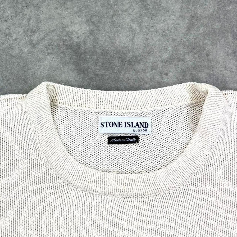 Vintage Stone Island knit jumper