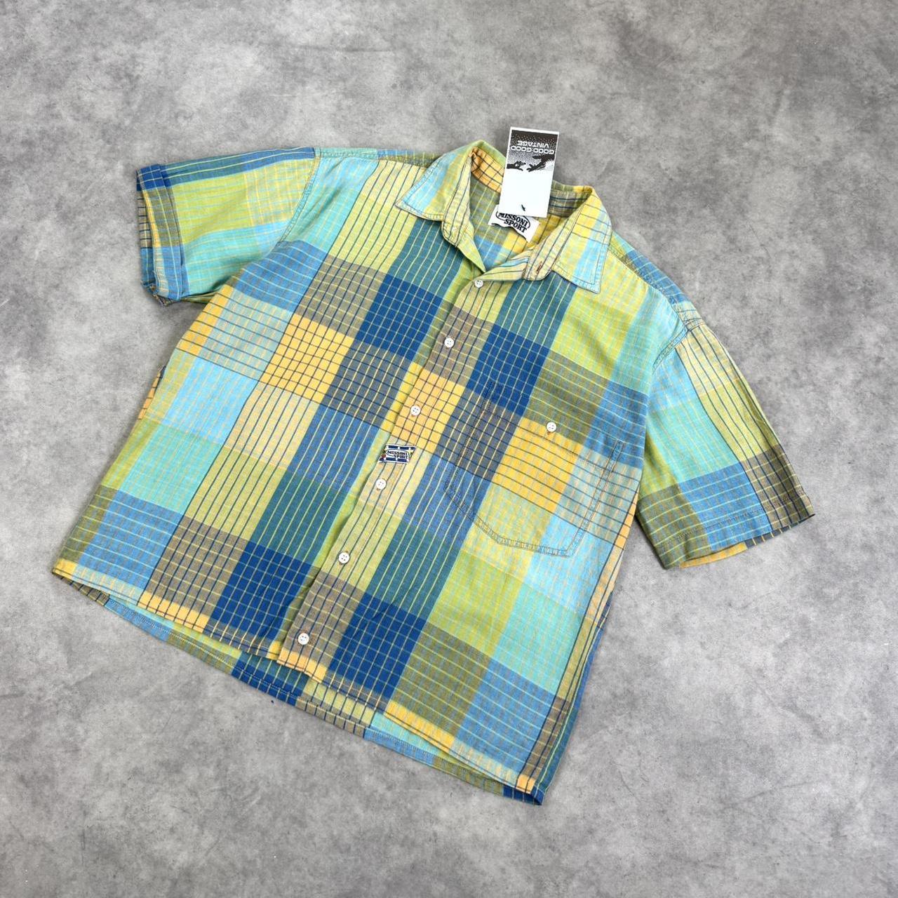 Vintage Missoni check shirt
