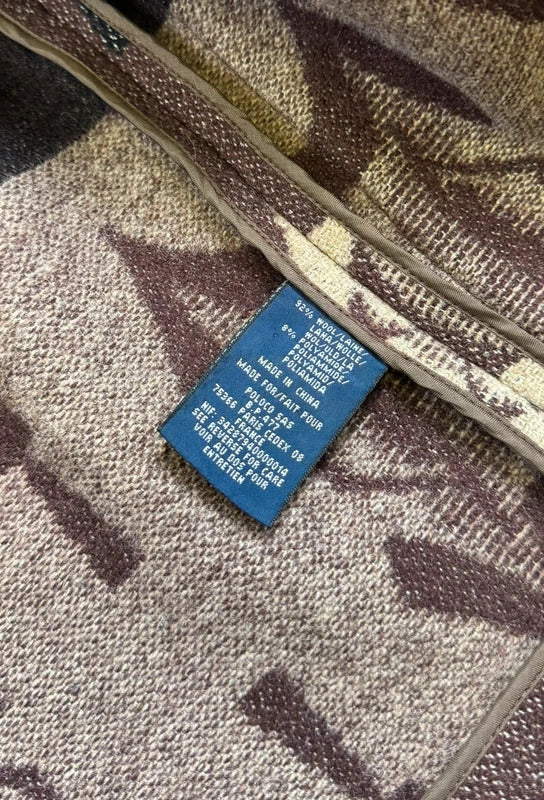 Vintage Ralph Lauren Aztec wool coat