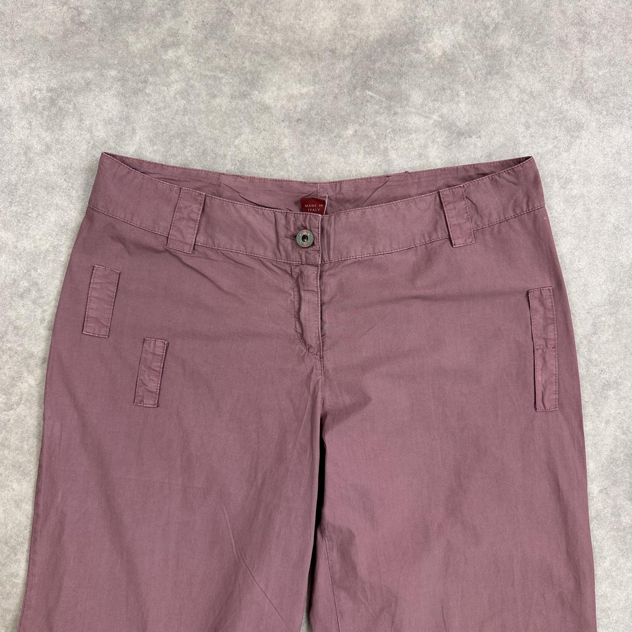 Dundop baggy purple trousers