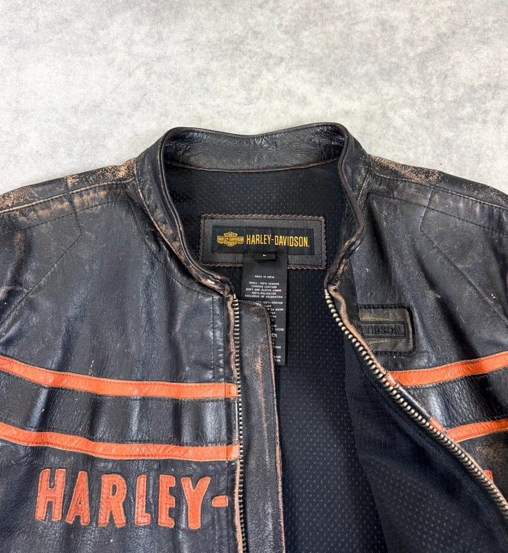 Vintage Harley Davison leather jacket