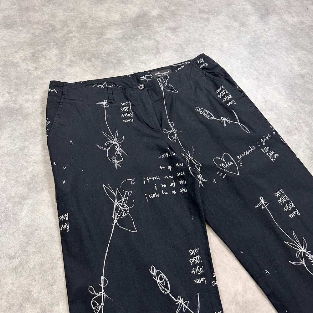 Alegria flared trousers