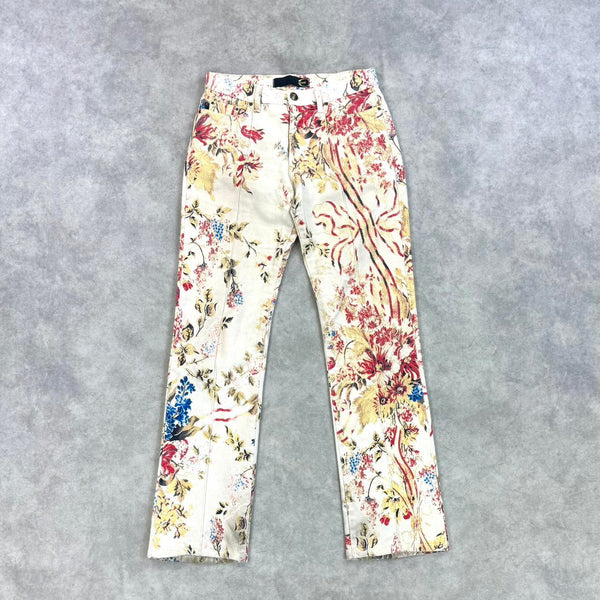 Vintage Roberto Cavalli print jeans