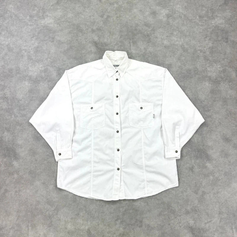 Vintage Moschino shitt white