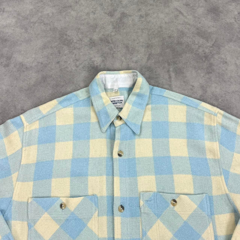Vintage Benetton check shirt