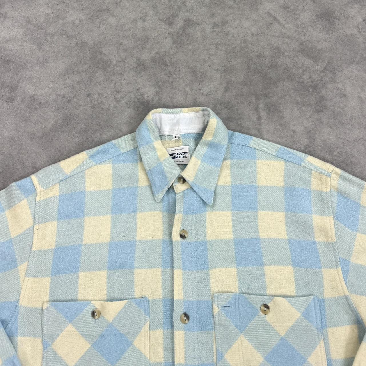 Vintage Benetton check shirt