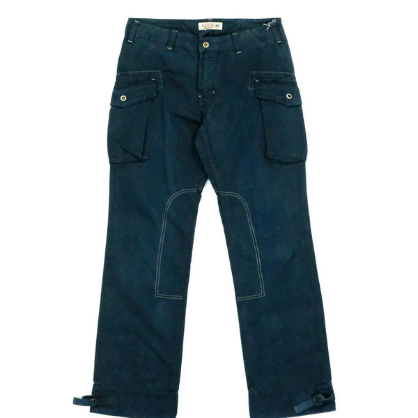 Y2K Navy Guess USA cargo trousers