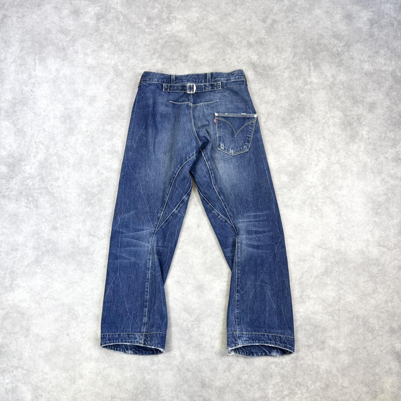 Levis engineered twisted jeans