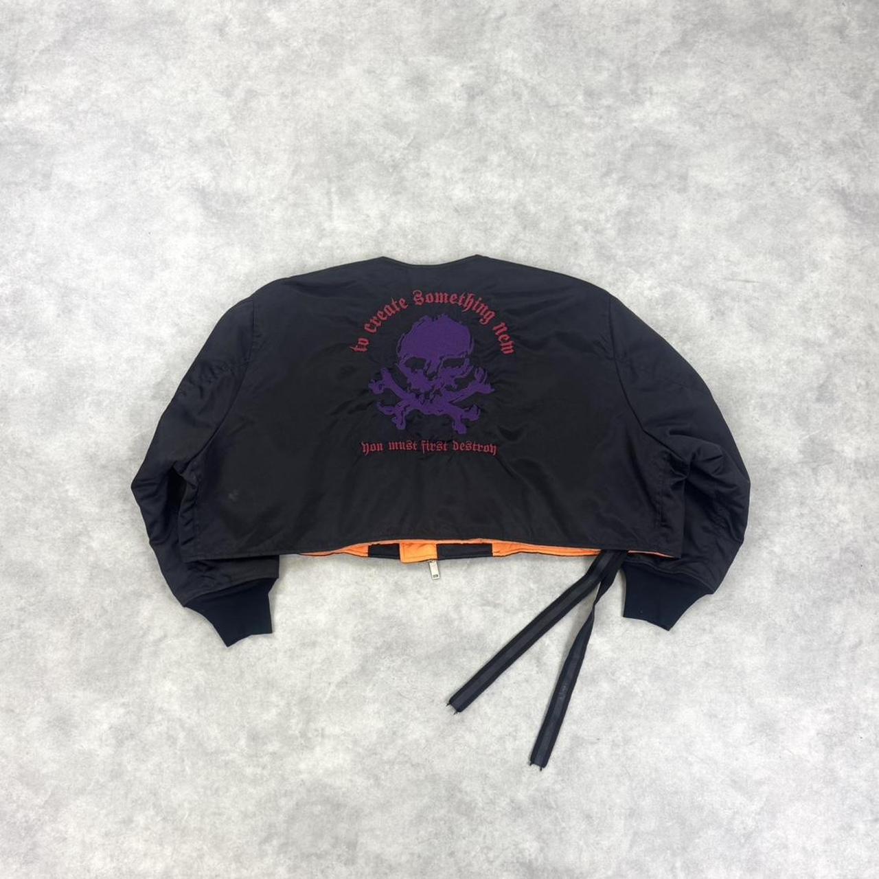 Ben Taverniti Unravel Project cropped bomber jacket