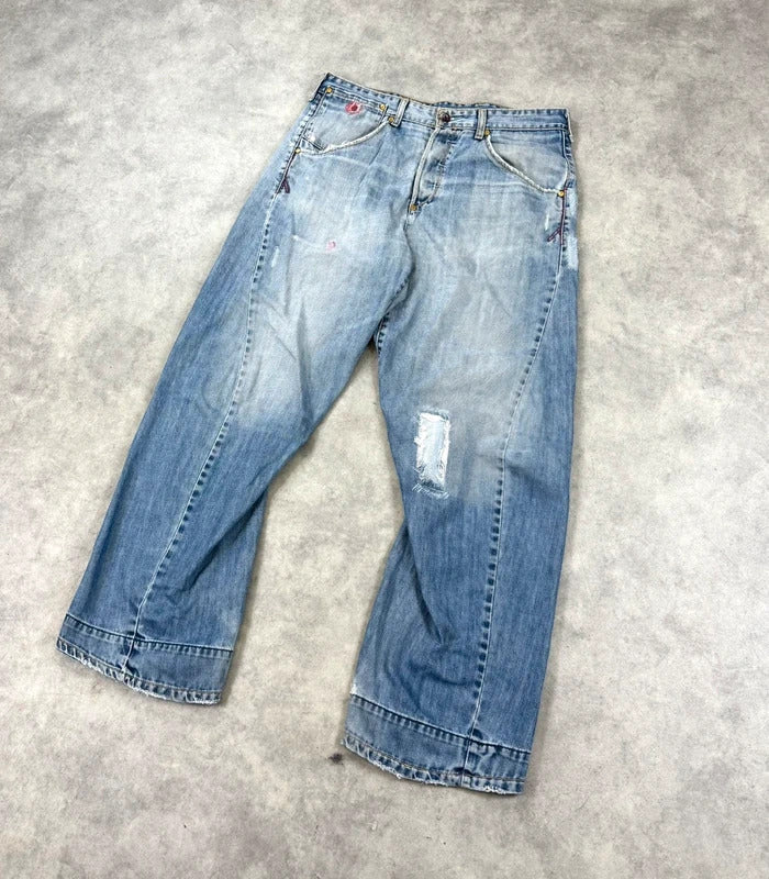Vintage Levi’s denim twist jeans