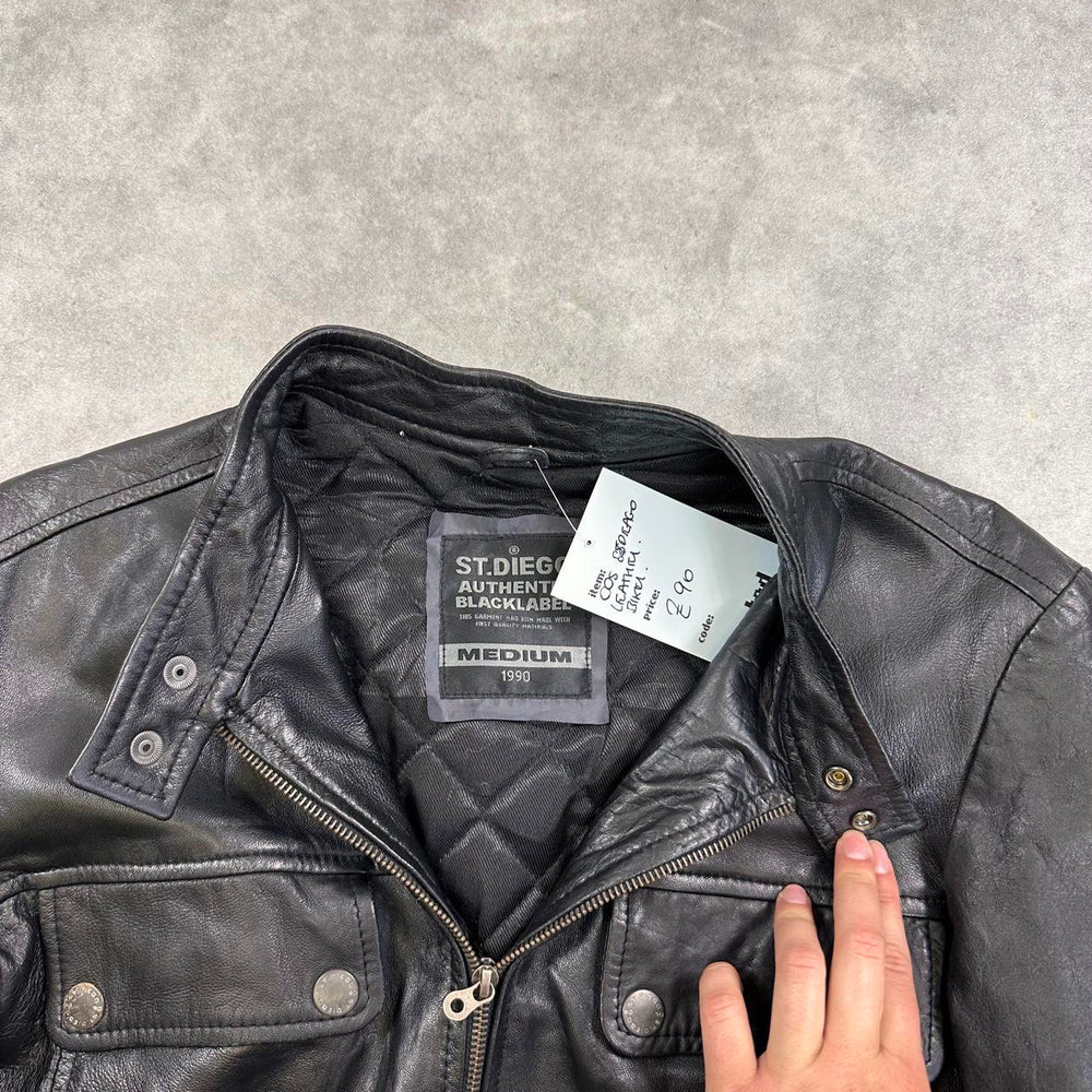 St. Diego leather jacket