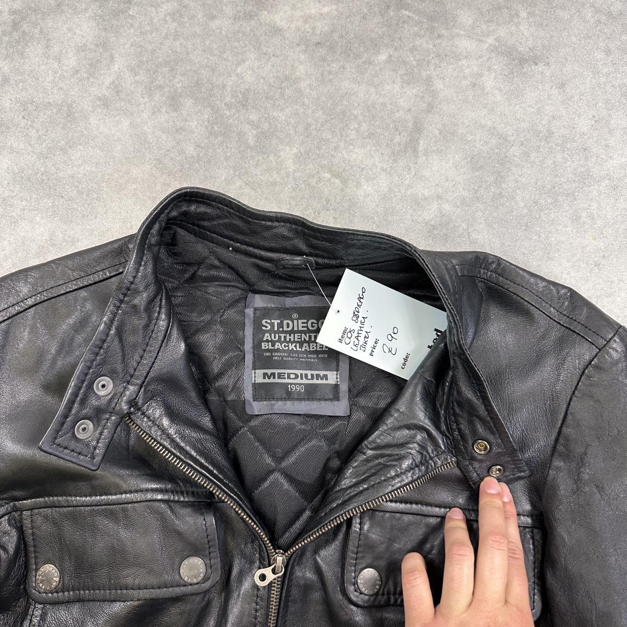 St. Diego leather jacket