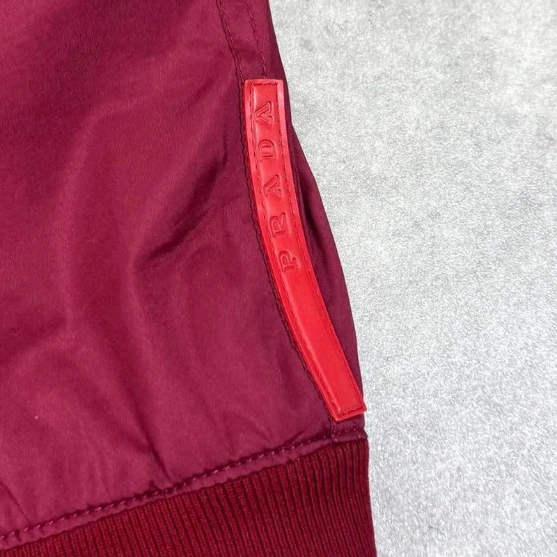 Vintage Prada nylon bomber jacket