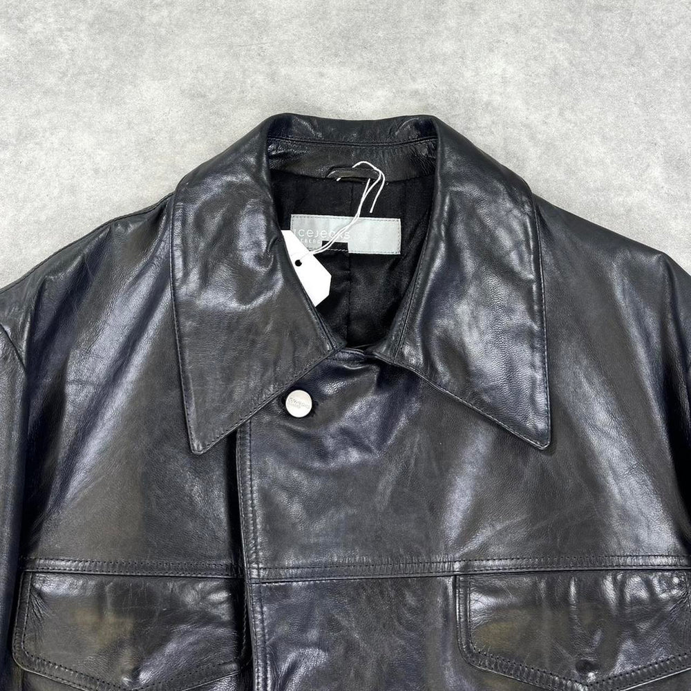 Vintage Iceberg leather jacket