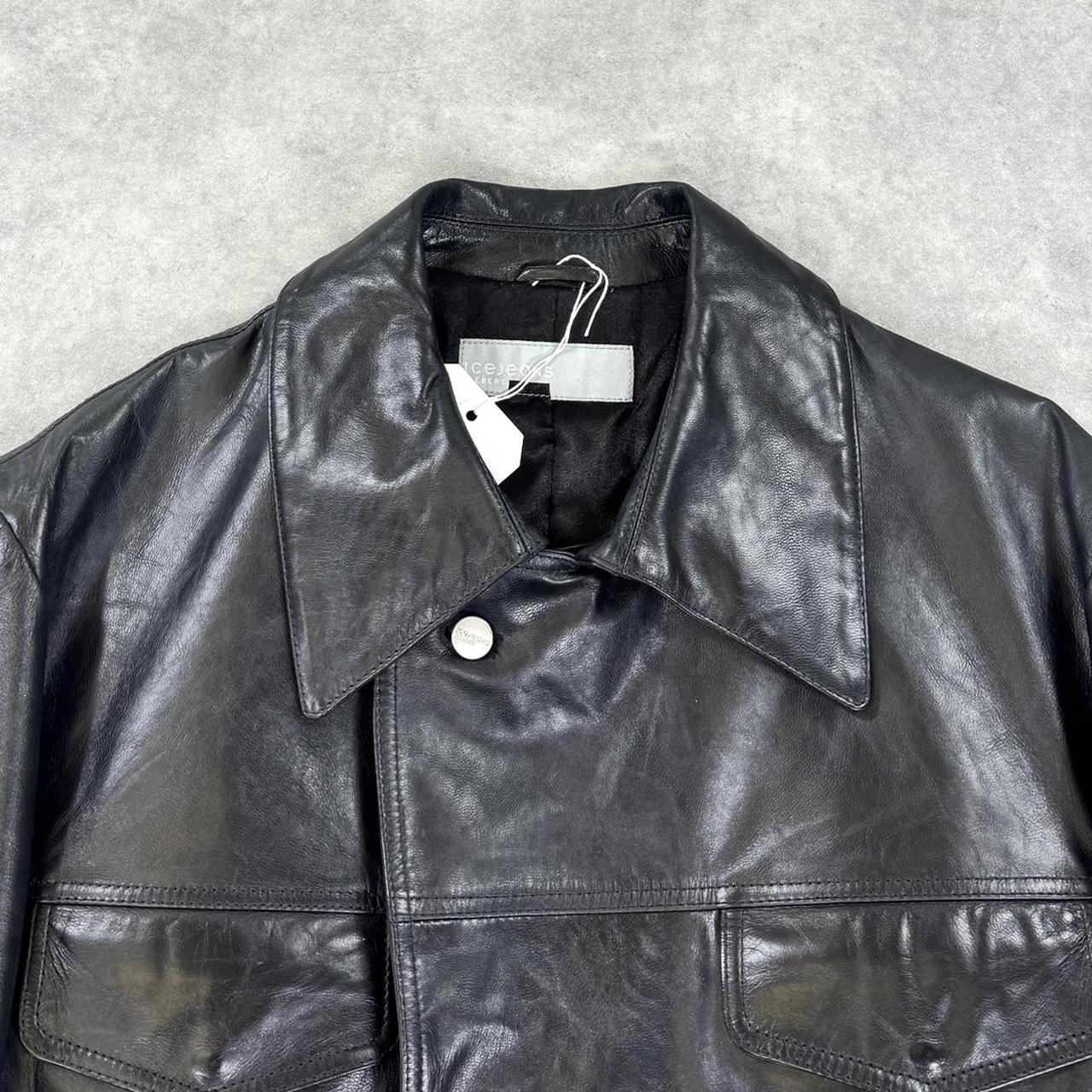 Vintage Iceberg leather jacket