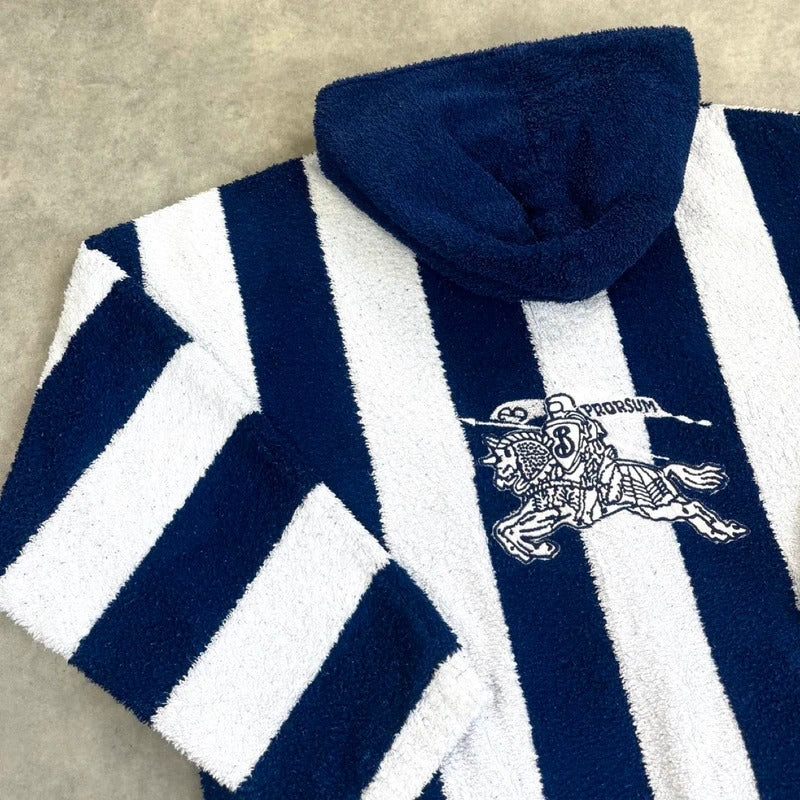 Vintage 80s Burberry towelling jacket