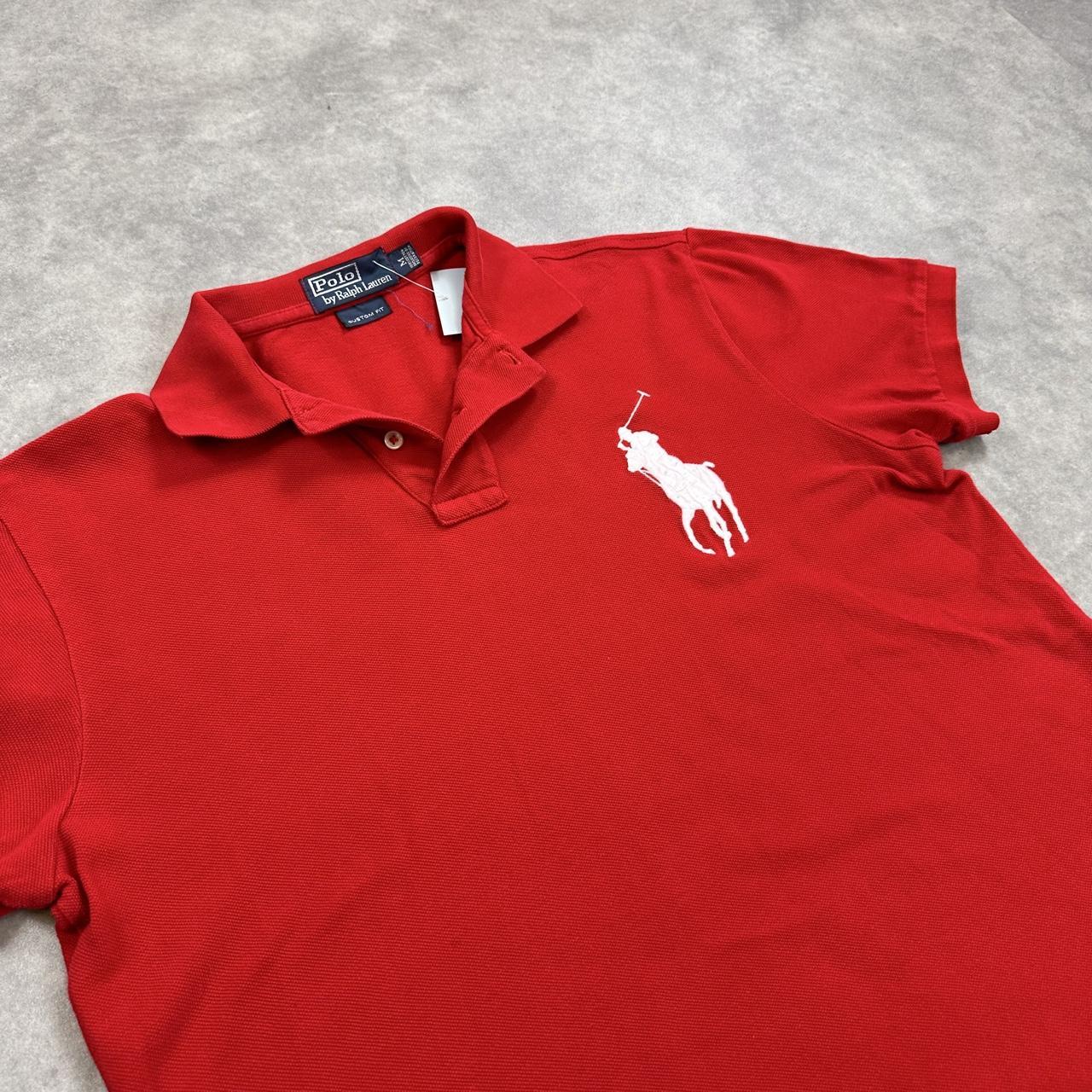 Ralph Lauren red polo shirt