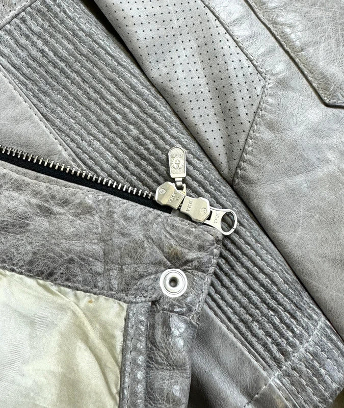 Belstaff leather biker jacket