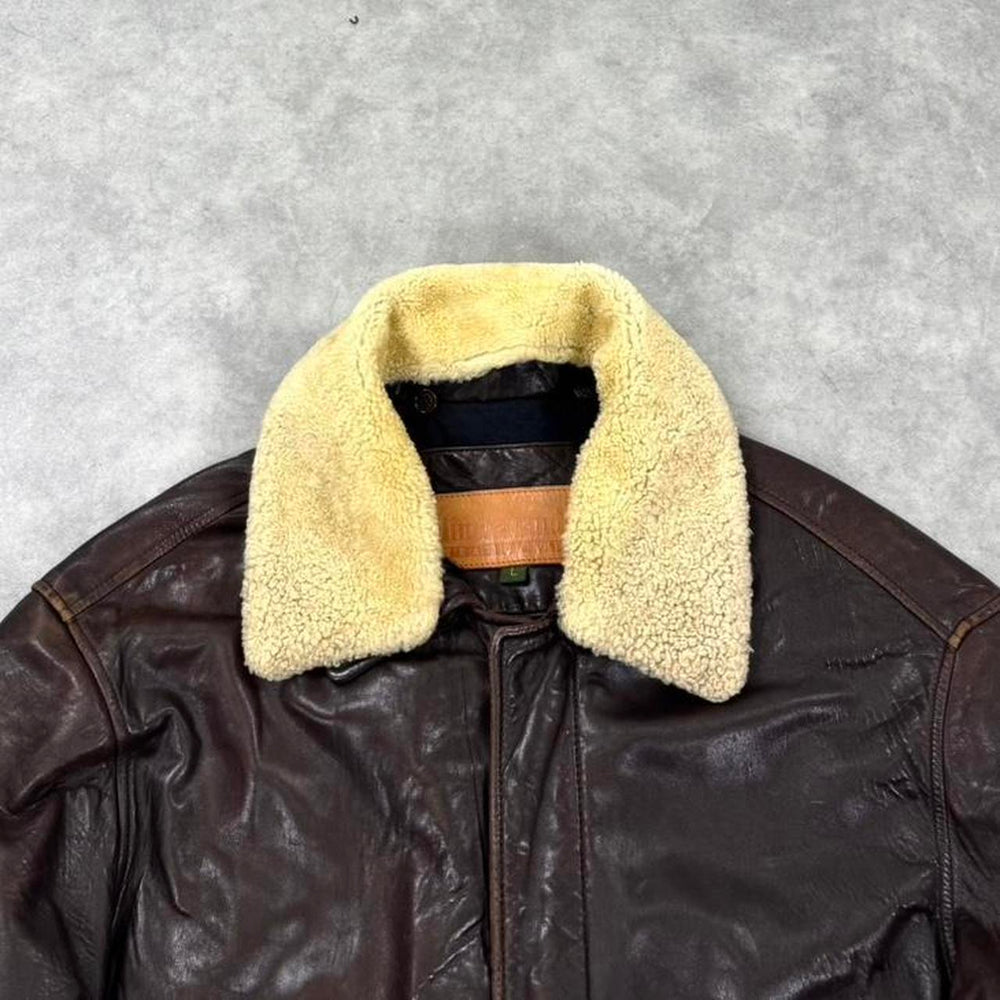 Timberland leather coat