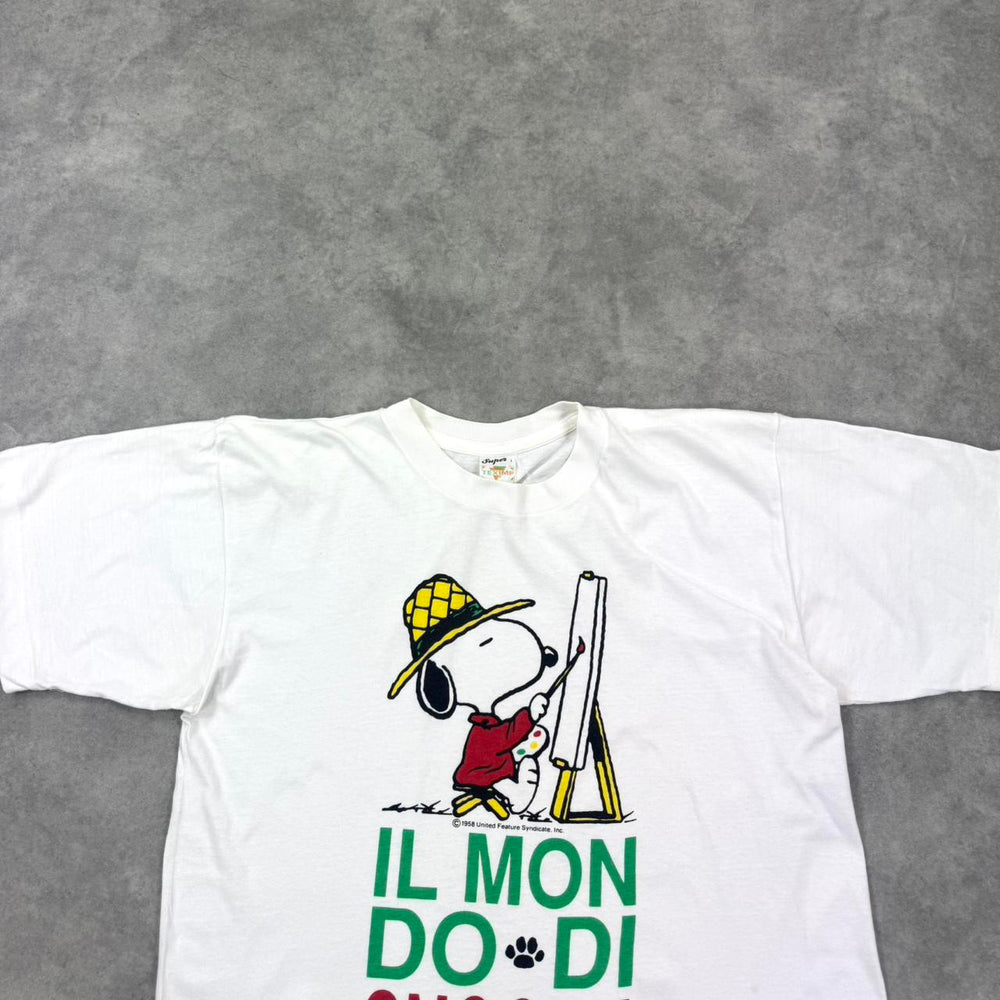 Vintage Snoopy print t-shirt
