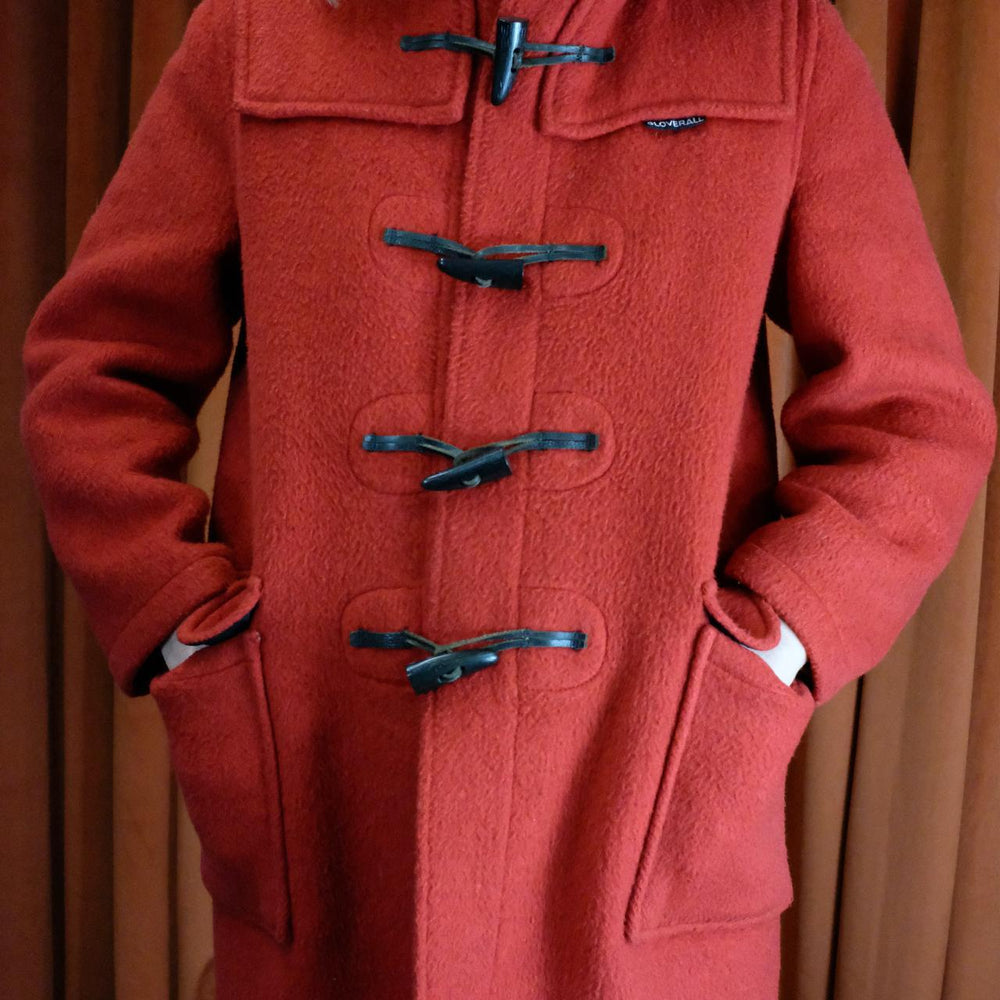 1990s Red Duffle Coat